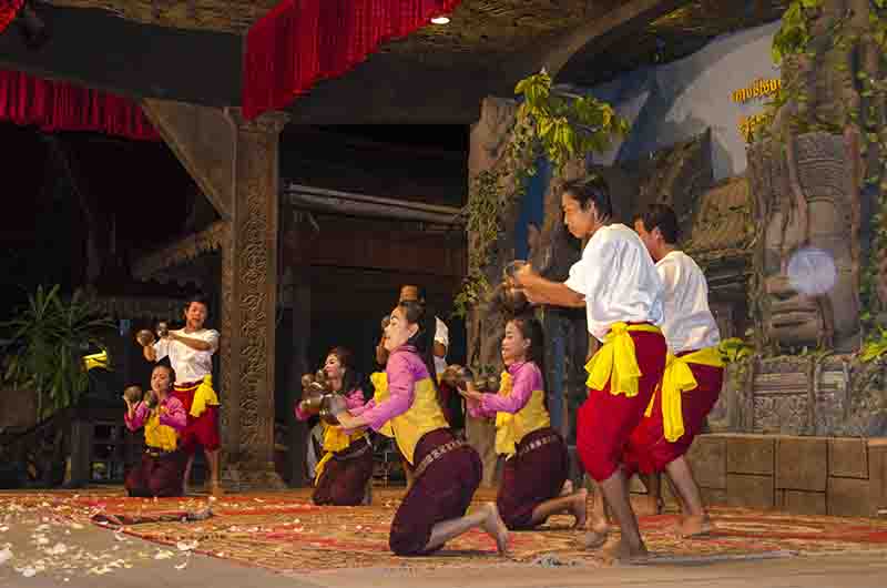 38 - Camboya - Siem Reap - danzas tradicionales